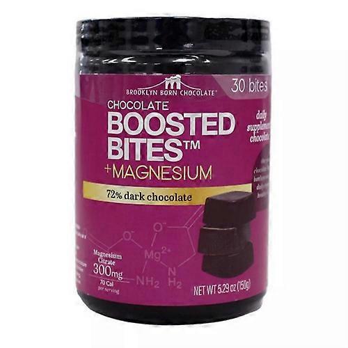 Brooklyn Born Chocolate Dark Chocolate Bites Plus Magnesium, 30 Count