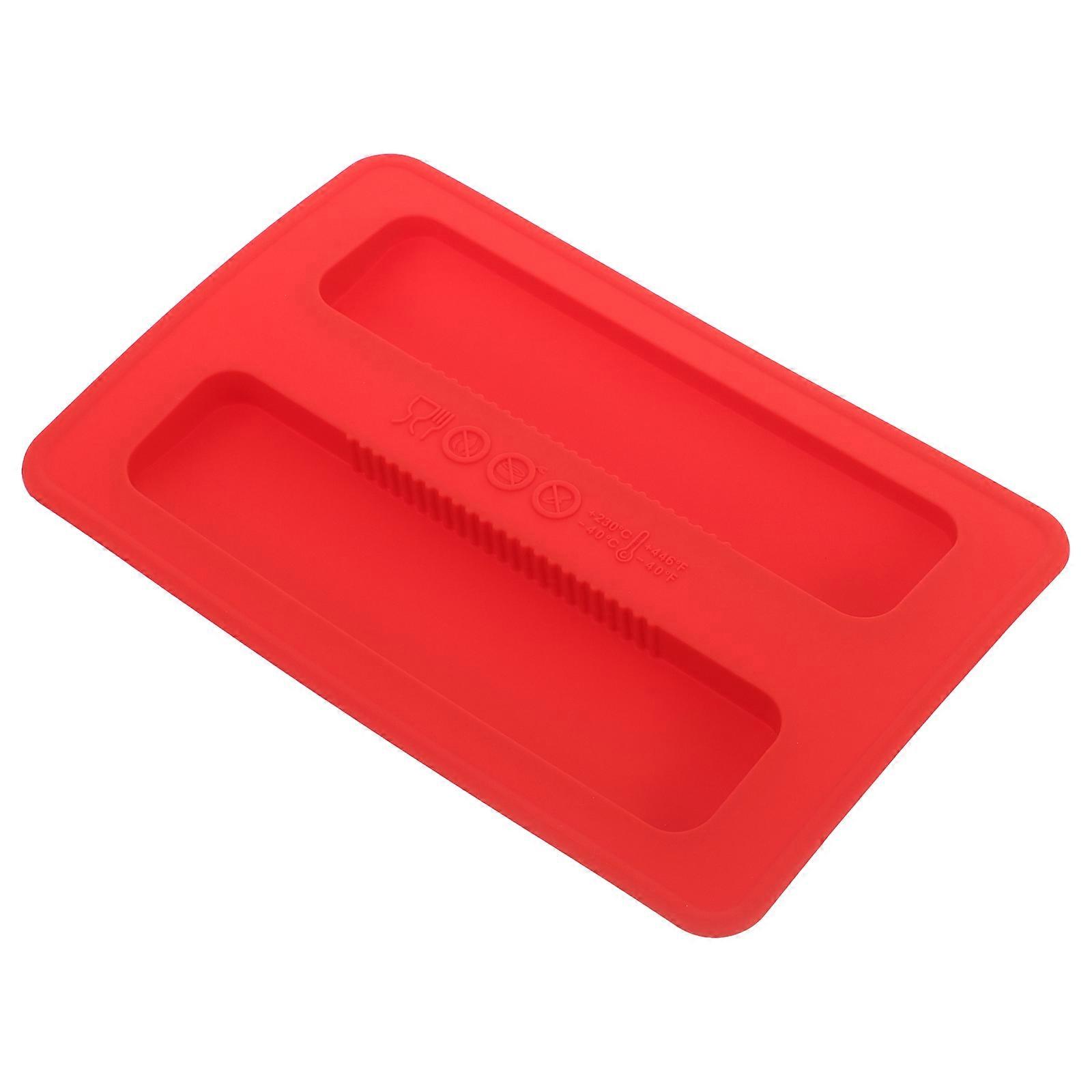 Cute Toaster Cover Rectangular Silicone Dust-Proof For Kitchen 15.7x10.5cm 1Set