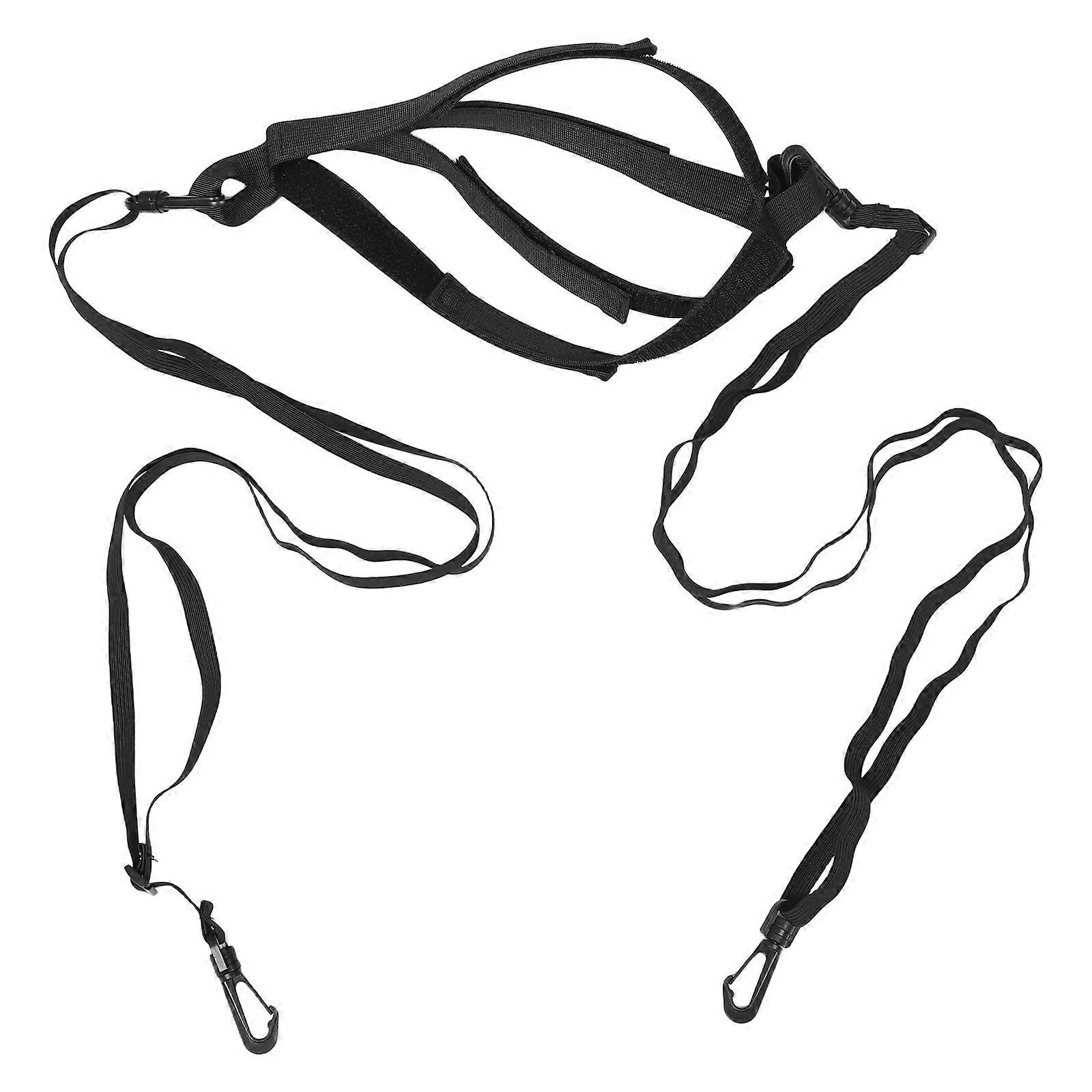 Volleyball Practice Equipment Rotational Practice Aid Polyester Material Cross Belt For Skill Enhancement 1Set