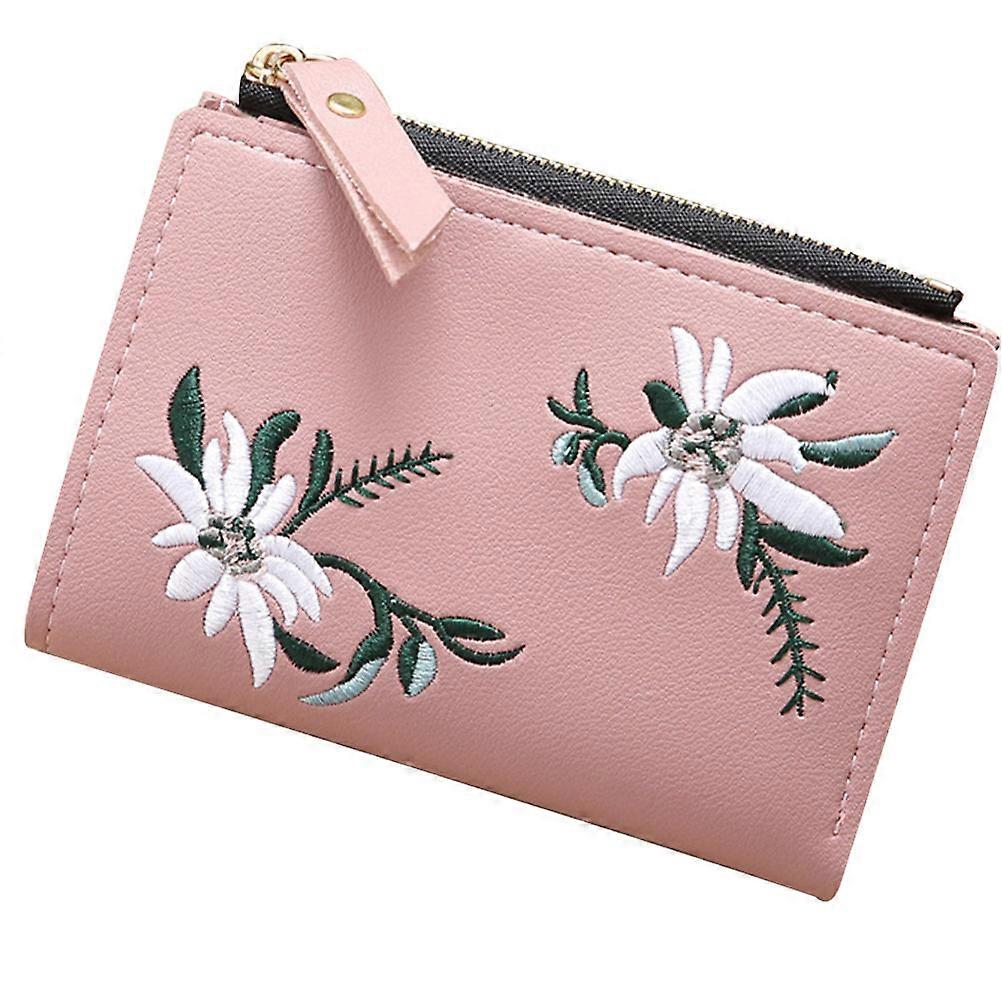 Ladies Card Wallet Bank Card Storage Various Occasions Three-Dimensional Design Pu Leather 1Set