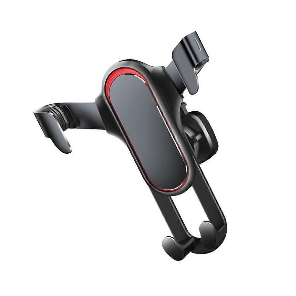 Rotating Smart Phone Holder for Car Vent with Gravity Slide Rail Design 4.7-7.2 Inches