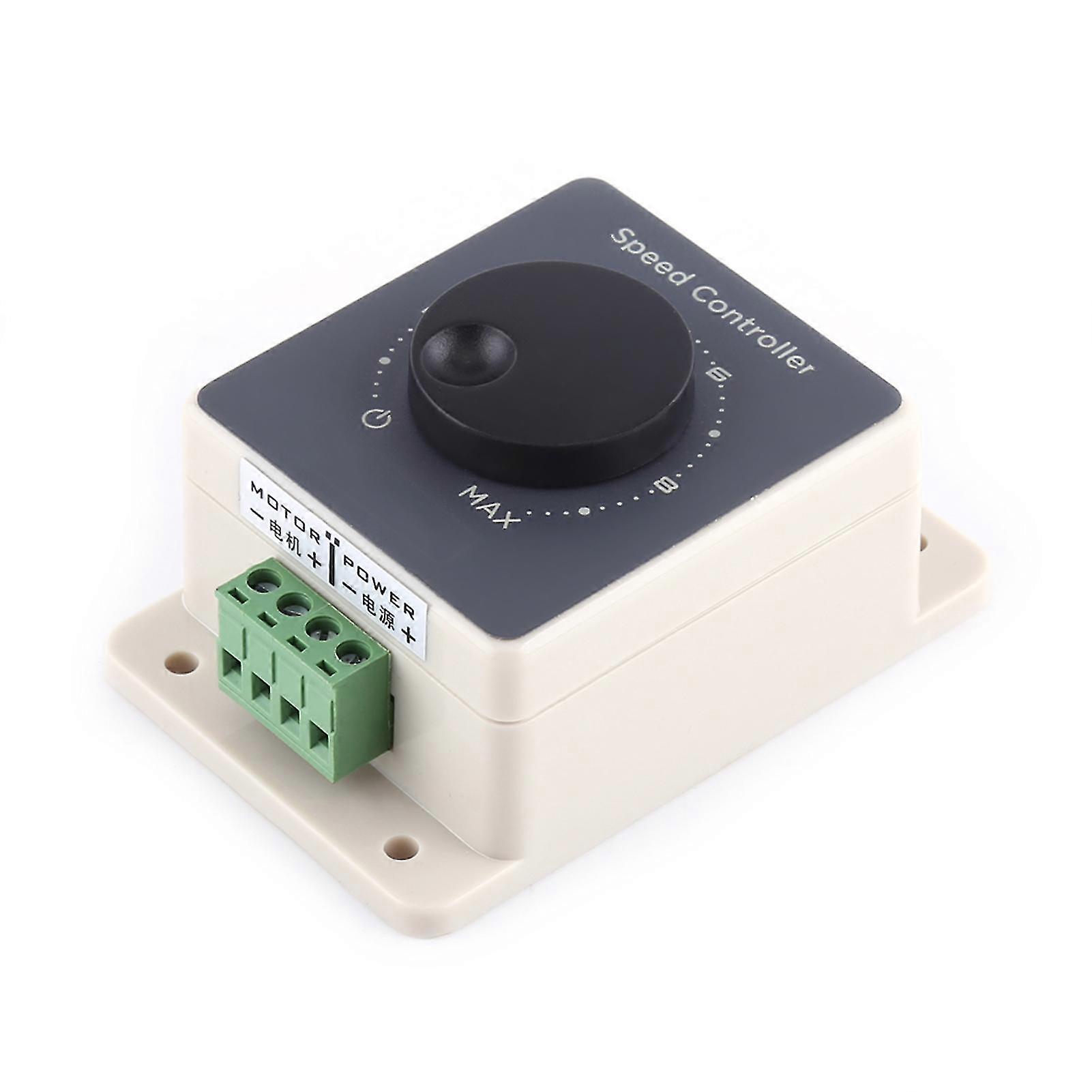 DC10-60V 20A Pulse Width Modulator PWM Motor Speed Controller Waterproof Shell Edition 0619