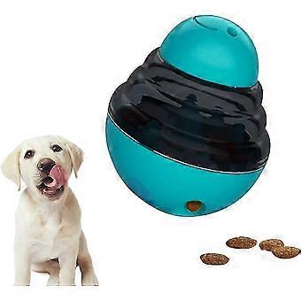 Hondenvoer Ball Treat Ball Food Ball Dog Toy Balls Dog Treat Ball voor kleine honden jagen en spelen (blauw)
