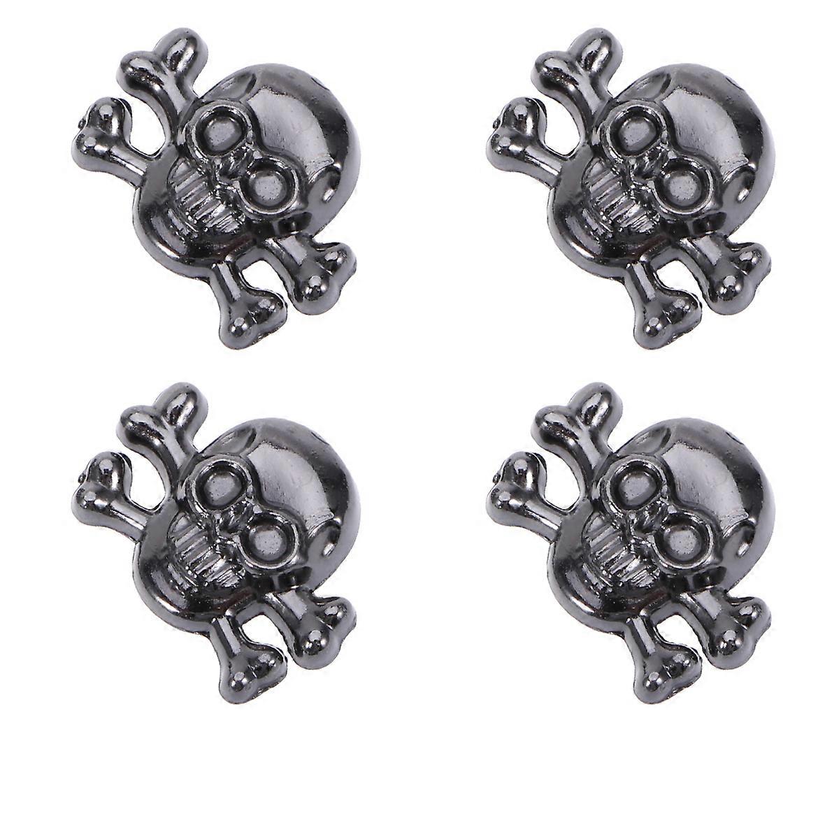 Decoration Rivet Skull Stud Rivet Zinc Alloy Punk Style 10Pcs