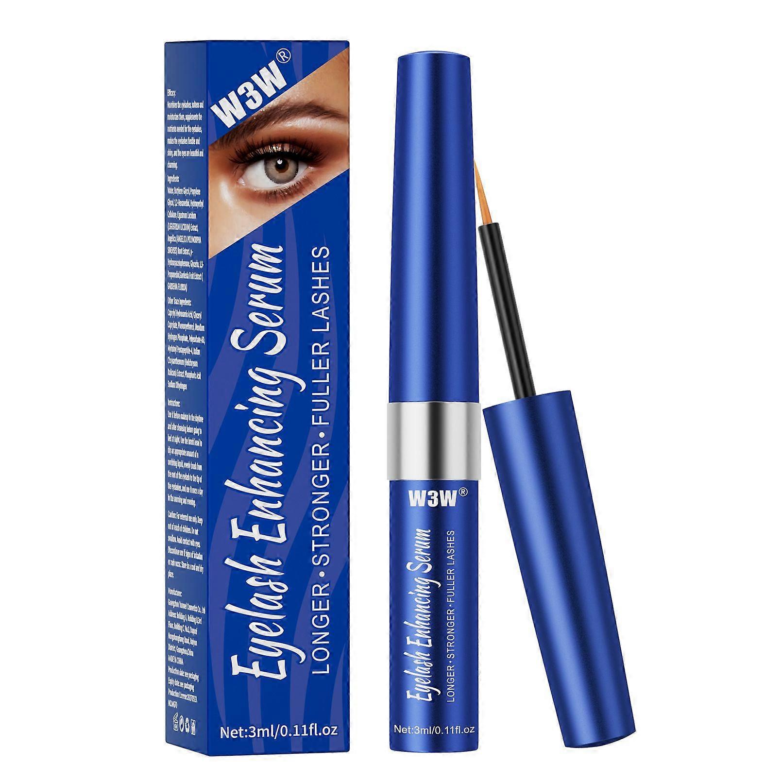 Eyelash Growth Serum 3ml Ορός Ανάπτυξης Βλεφαρίδων Ενίσχυση Βλεφαρίδων Ορός Ανάπτυξης Βλεφαρίδων για Παχύτερες Μακρύτερες Φυσικές Βλεφαρίδες Χωρίς Ερεθιστικό, Μπλε