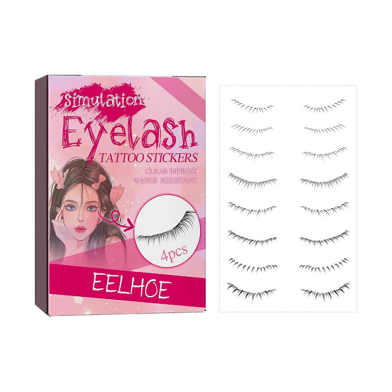 3pcs EELHOE Lazy Wimpernapplikator Einfach zu tragender Wimpernapplikator Soft Curl Wimpernapplikator Slim One Piece Augen-Make-up