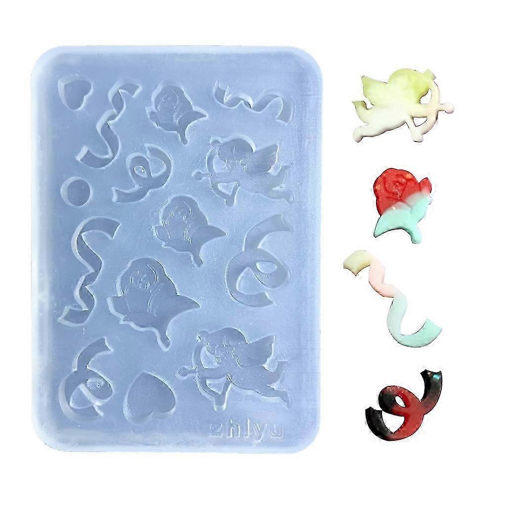 Epoxy Resin Shaker Molds DIY Quicksand Casting Molds for Resin Crafts