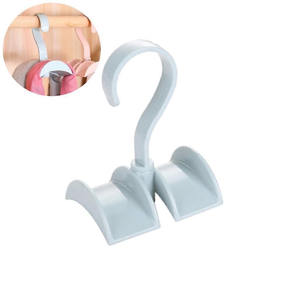 Purse Hanger Handbag Storage Organizer Rotatable Bag Hanging Rack Closet Home Use 12.50X9.00X6.70CM White 1Pcs