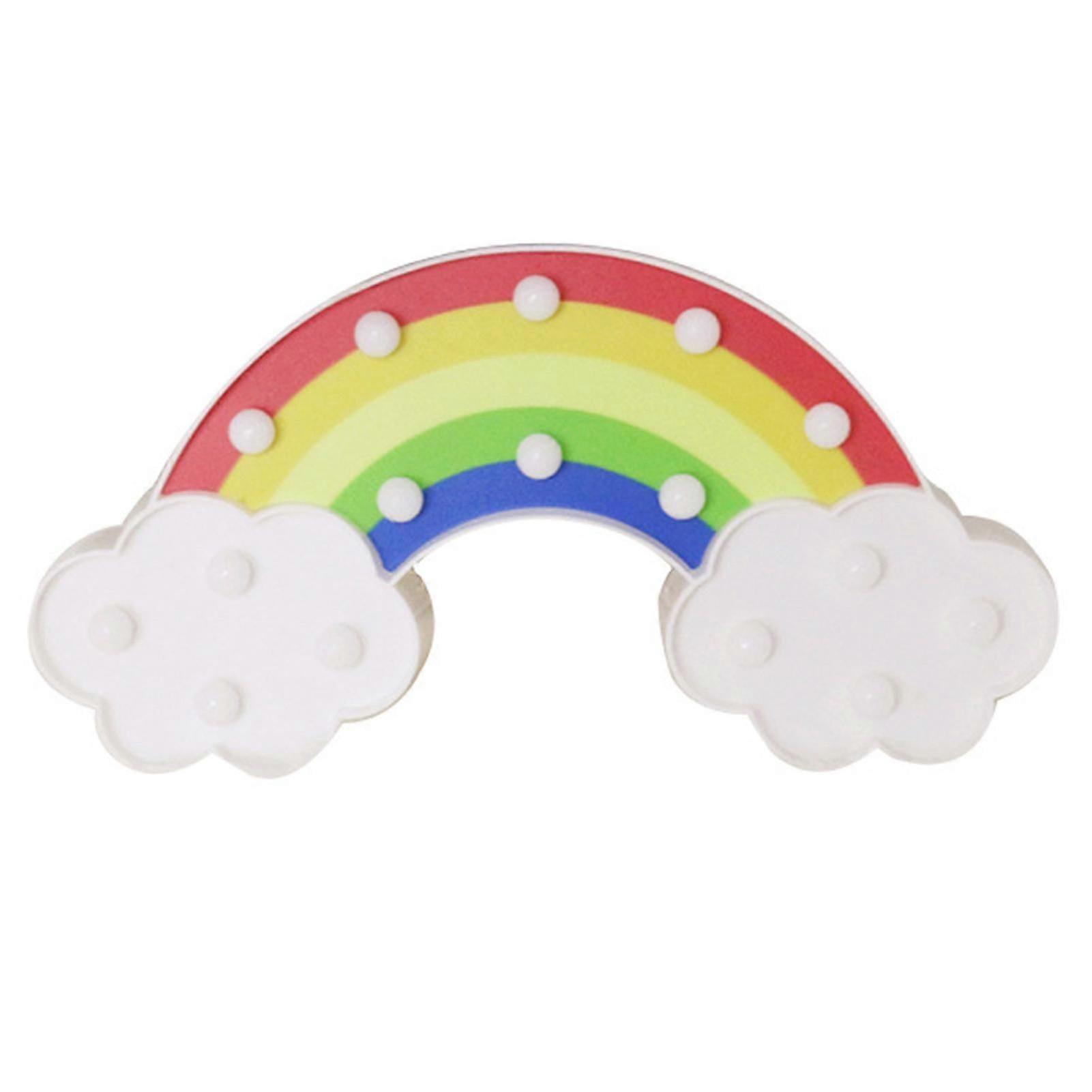 2025 Latest Model Table Lamp 3D Rainbow LED Night Light Soft Lighting Neon Sign