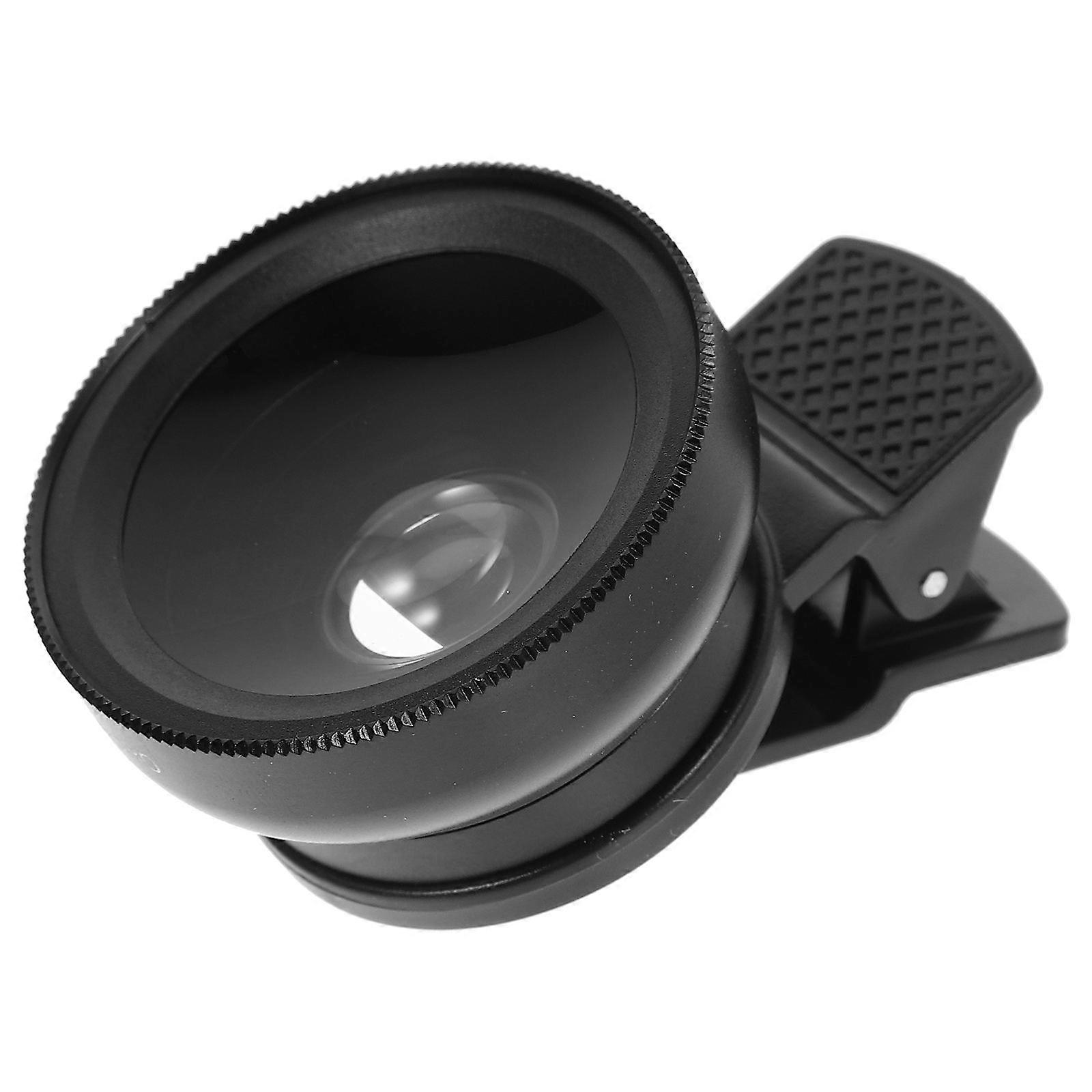 Clip On Macro Lens for Phone with Optical Glass High Definition Picture Quality 5.2X3.5cm 1Pack