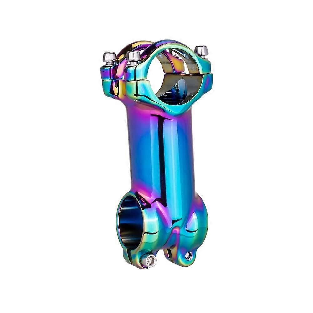 Bicycle Stem MTB Road Bike 7 Degree 80 mm Rainbow