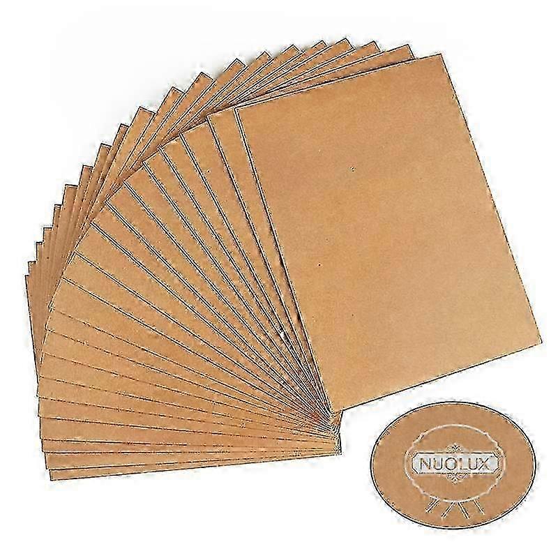 20pcs A4 Kraft Paper Presentation Folder Project File Document Folder Office Accessories
