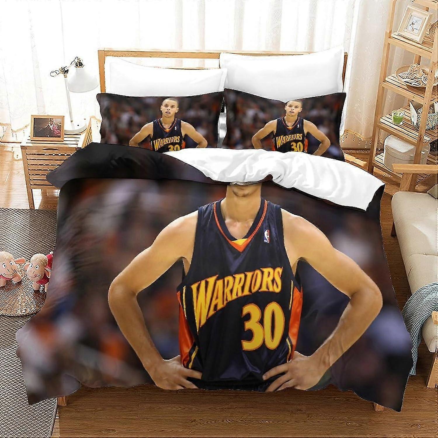 Microfibre Duvet Cover and Sheet Set with Pillowcases, Soft and Beautiful, for Basketball Enthusiasts