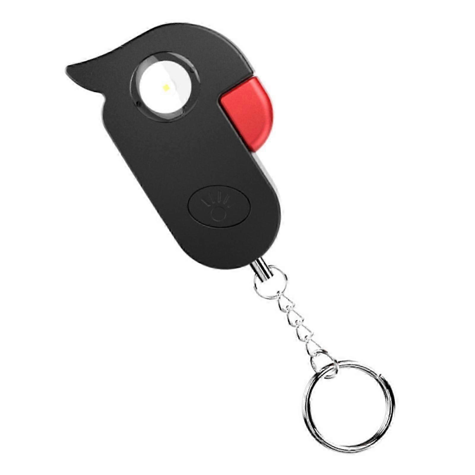 Security Protections Devices for Woman Kid Elderly 130dB Song Alarm Safe Sound Alarm Bird Pattern Red