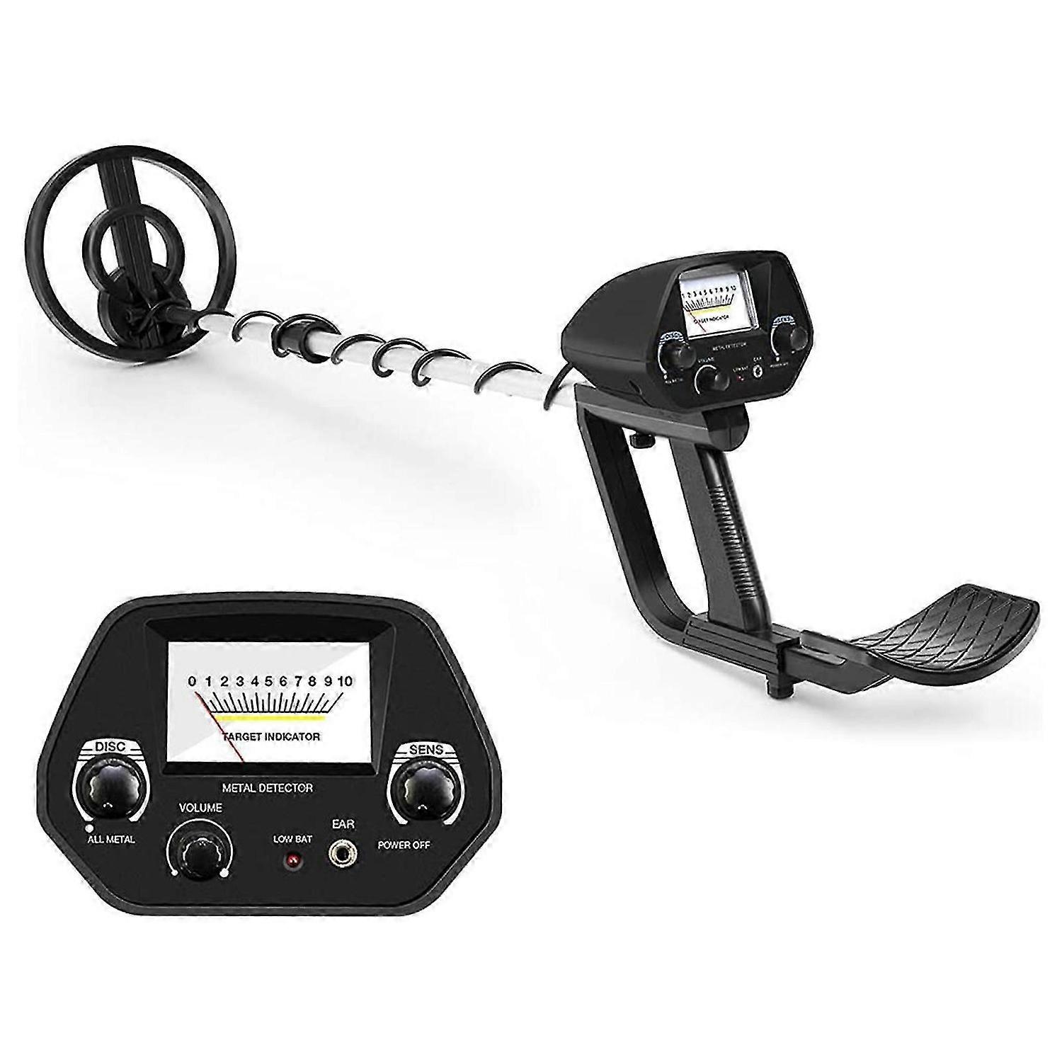 Underground Metal Detector with Armrest Pointer Type High Accuracy Outdoor Metal Finder 7.29.6V
