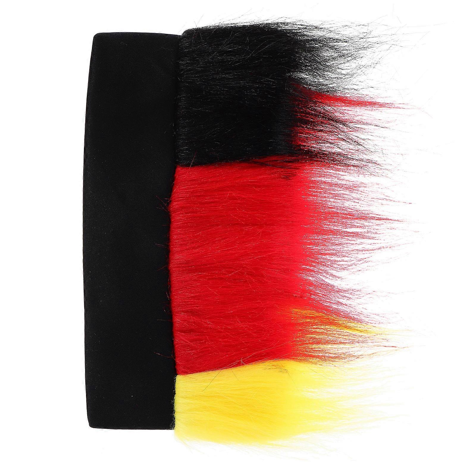 German Football Fans Accessory Black Yellow Red Comfortable Open-Top Design For 1Set