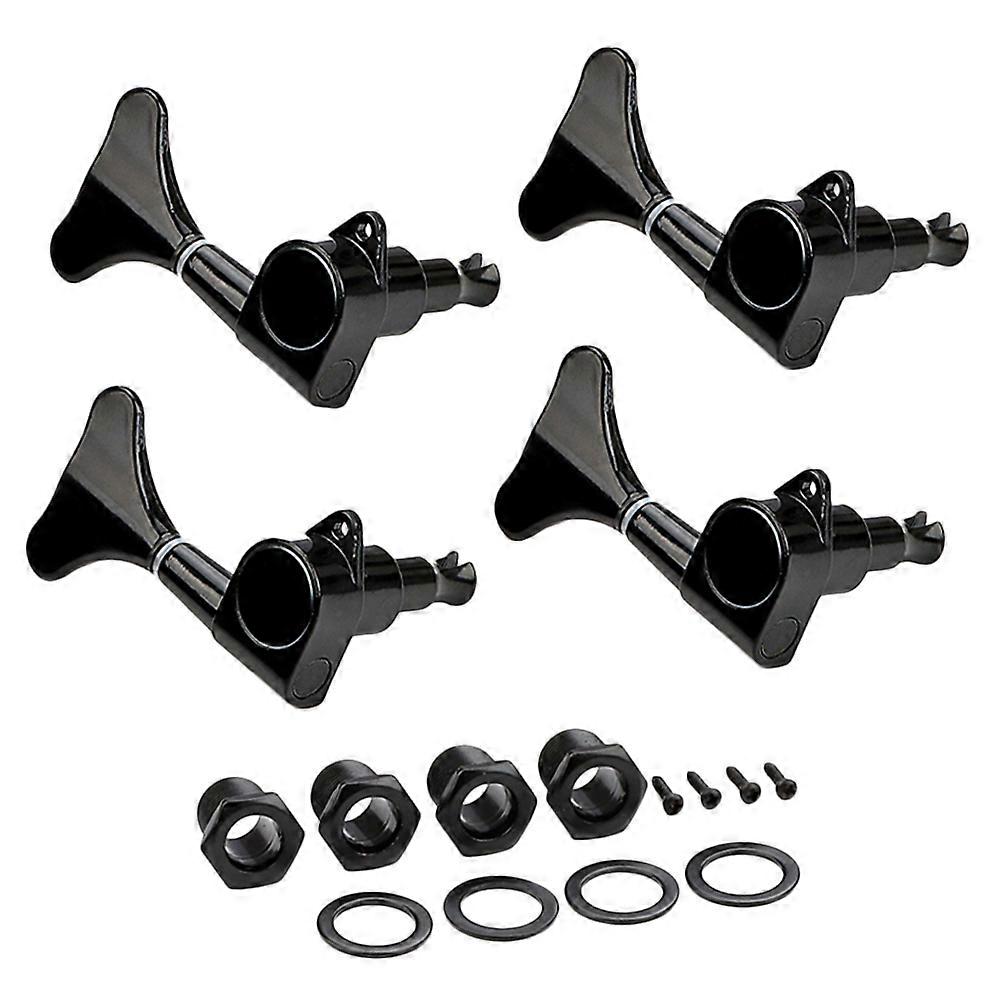4 Sets Bass String Tuning Pegs for Replacement – Durable, High Sensitivity & Easy Maintenance