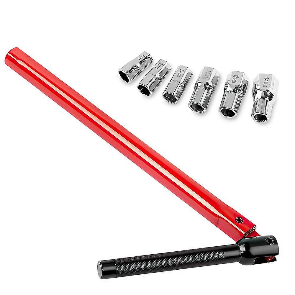7 Pieces 13 mm Universal Stand Tap Wrench Set for Sink Tap Installation, Compatible with 8-13 mm Sanitary Fittings