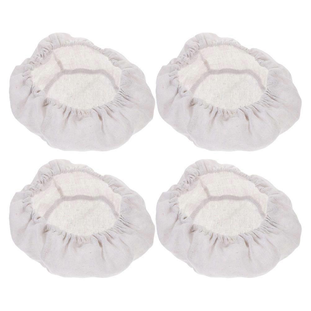 Brot Cloche Sauerteig Zubehör Küche Enthusiasten Versiegelung 19,00X19,00X1,00CM Weiß 4Stücke