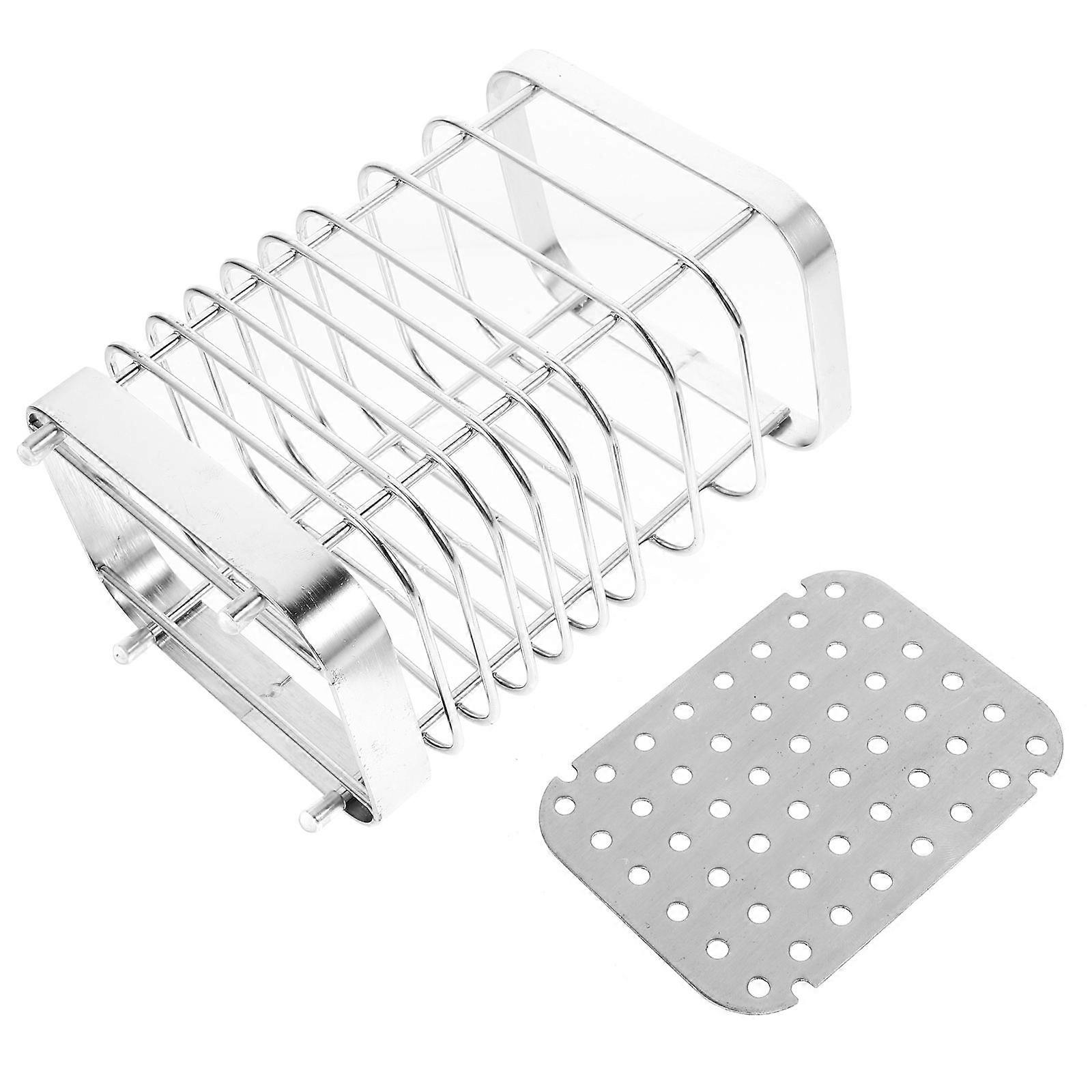 Metal Spoon Stand Modern Design 15x10cm For Kitchen Organization 1Set