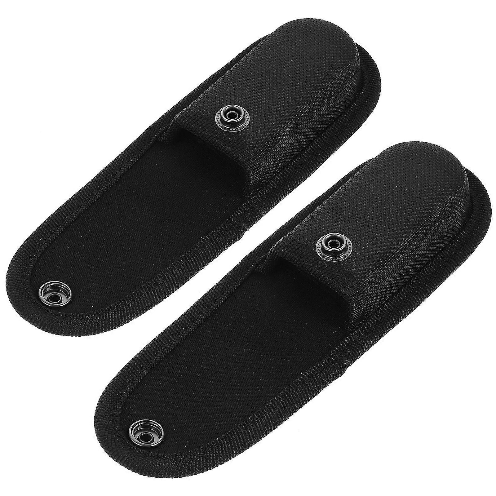 أداة فائدة نايلون حامل محمول منظم الحقيبة الواقية للرجال اليومية 13.00X6.80X3.80 سم مقاوم للزيت 2 قطعة