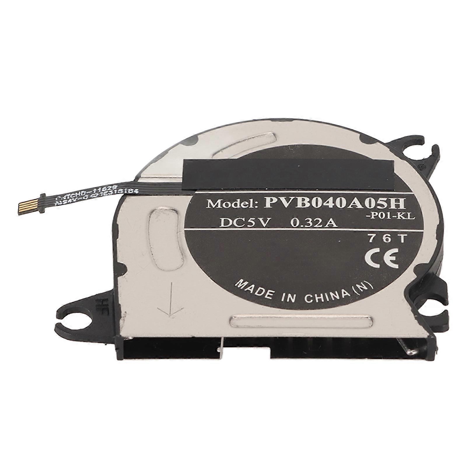 Internal Cooling Fan Replacement for Switch Aluminum Alloy Game Console CPU Cooling Fan DC 5V 0.32A 