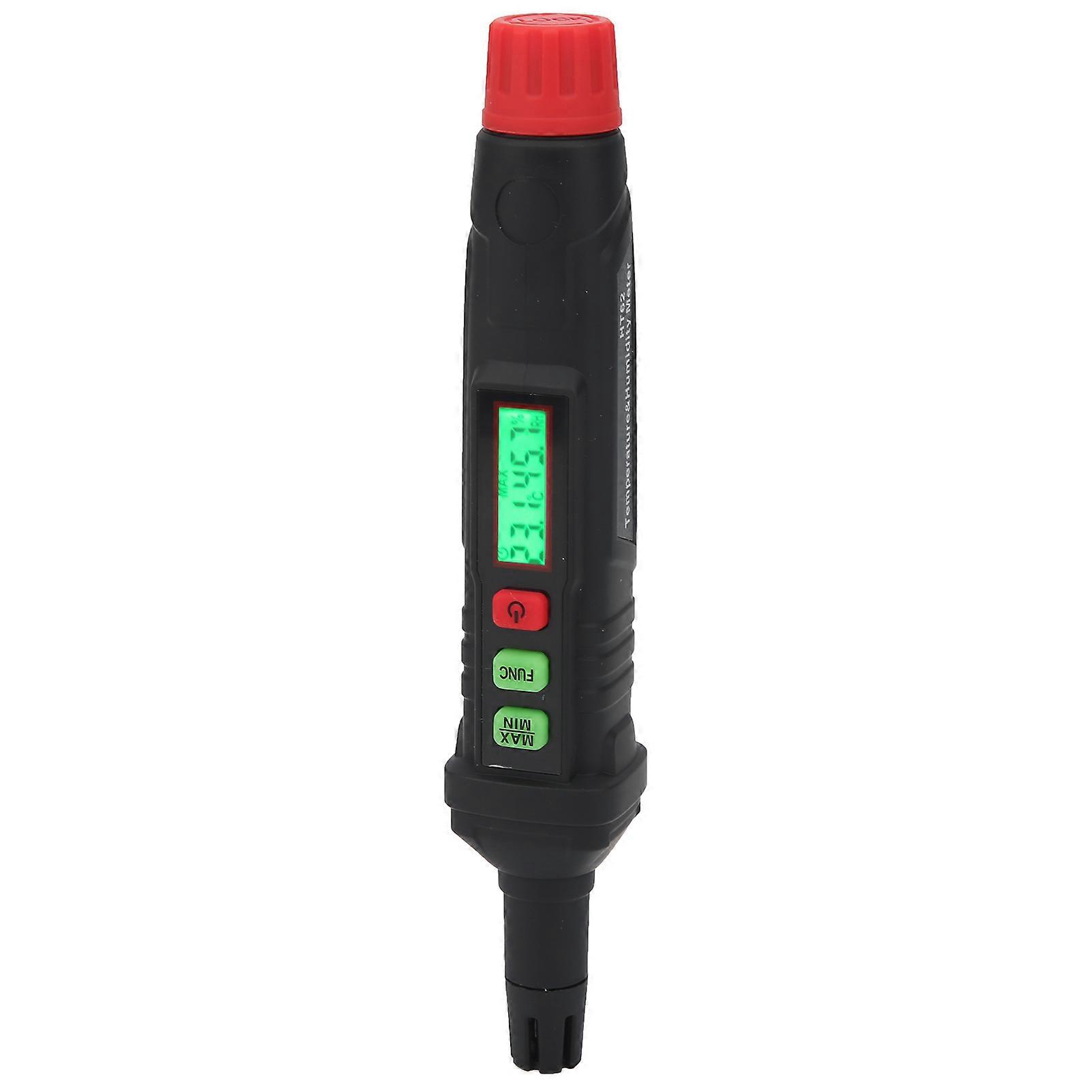 HT62 Digital Thermometer Hygrometer Portable Temperature Humidity Dew Point Tester