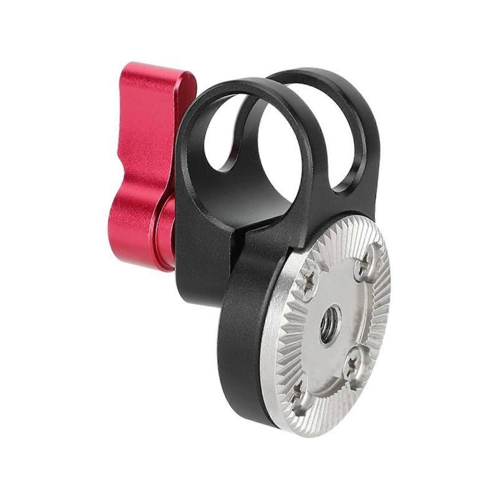 Precise 19mm Rod Clamp to M6 Mounting Adapter for Studio Photography Accessories Multicolor