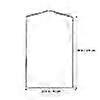 30PCS Transparent Dustproof Garment Protector Cover Bag Disposable Hanging