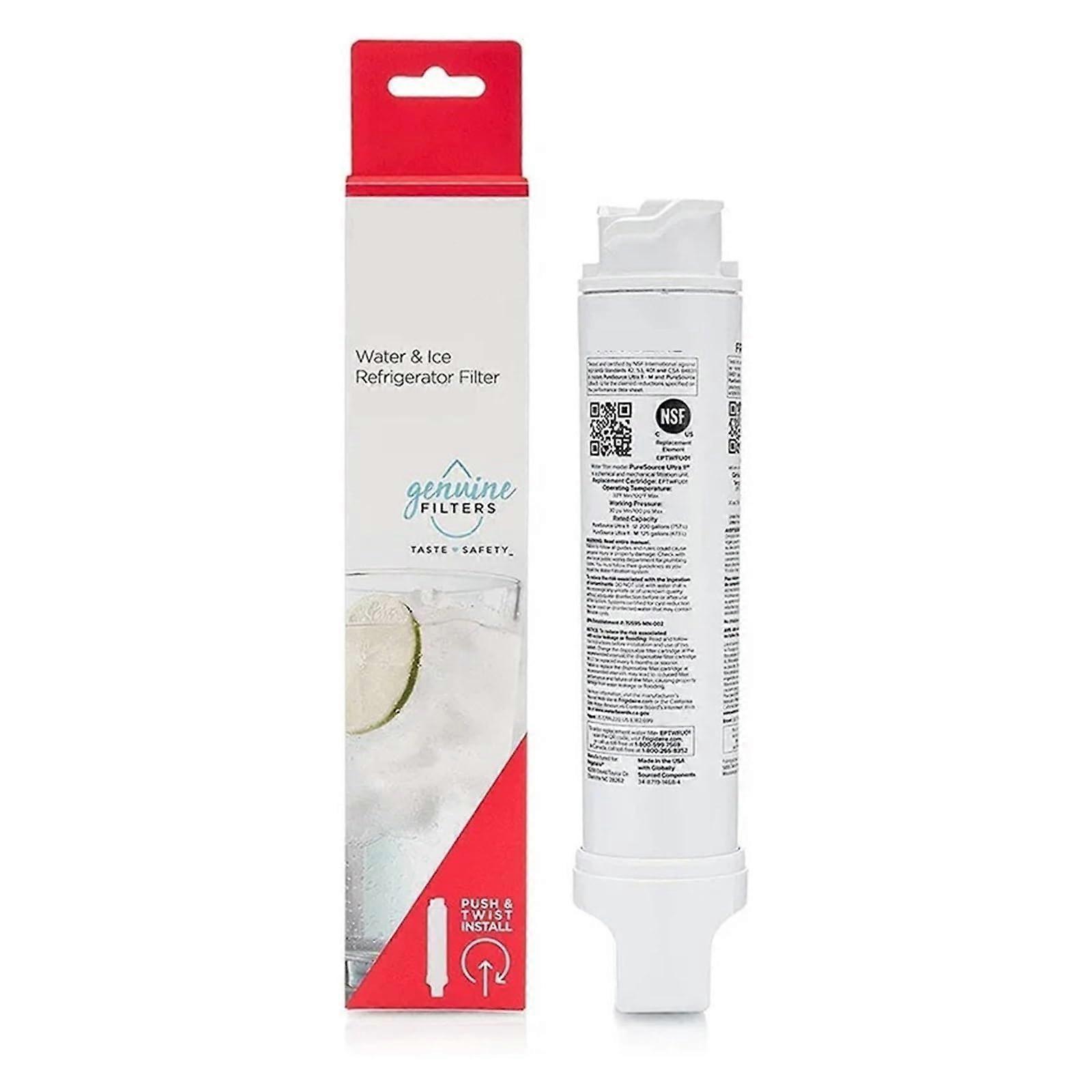 Refrigerator Water Filter Frigidaire Compatible, ULX220, Model 807946705 4562222, EPTWFU01 Compatible, 1 Pack