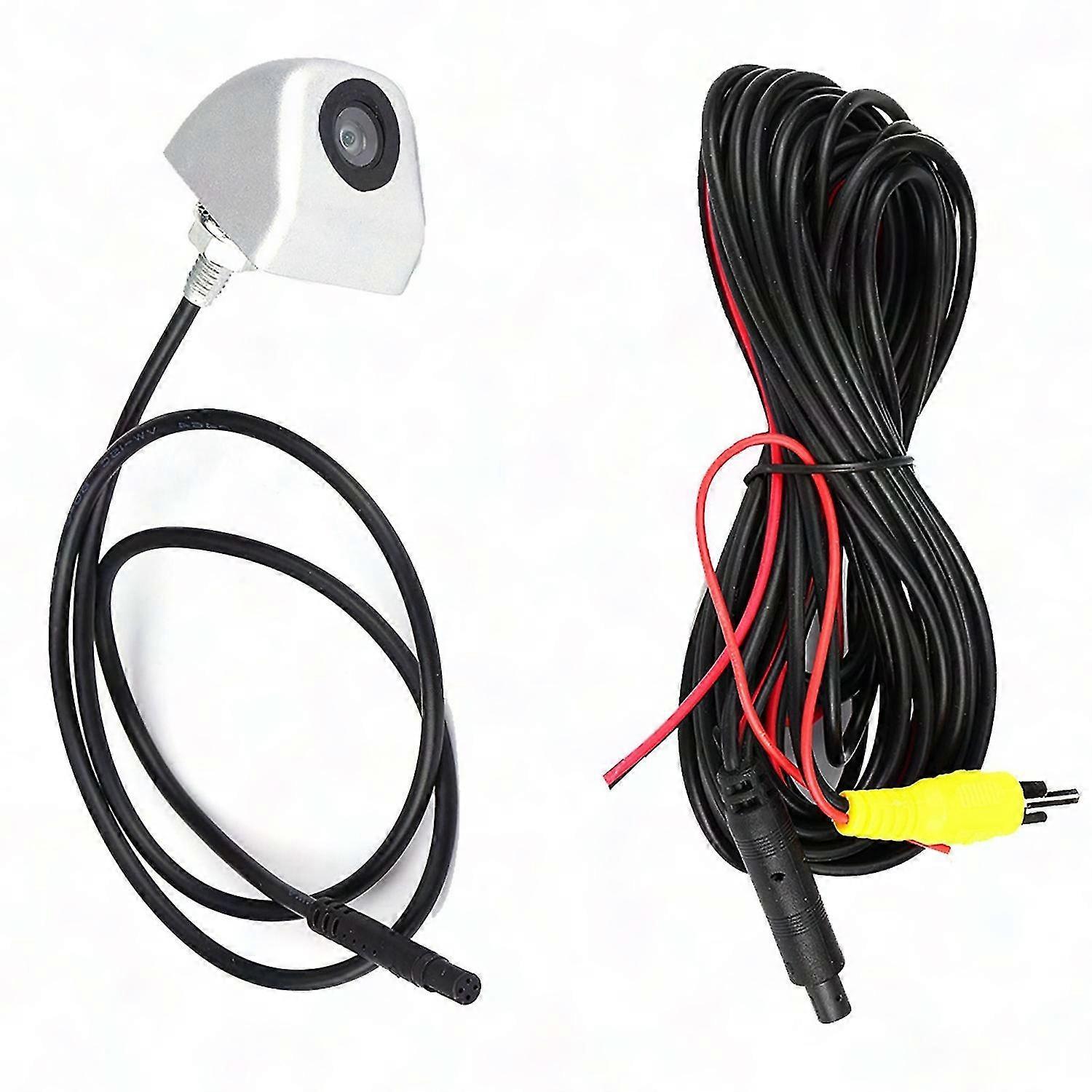 Waterproof Silver Car CCD Backup Camera HD Rear View Parking Reverse Camera