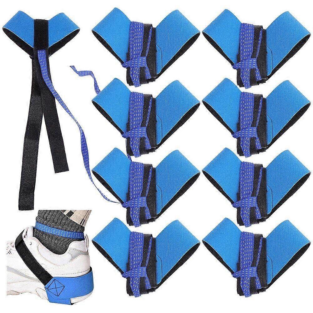 ESD Anti-Static Foot Straps Pack Of 10, Ankle/Heel Straps And Wrist Loop, Adjustable Foot Grounding Strap