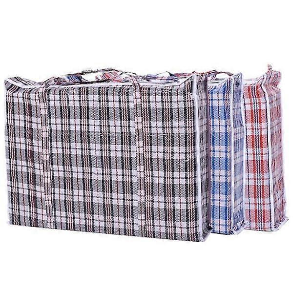 Checkered storage bag strong durable waterproof large capacity