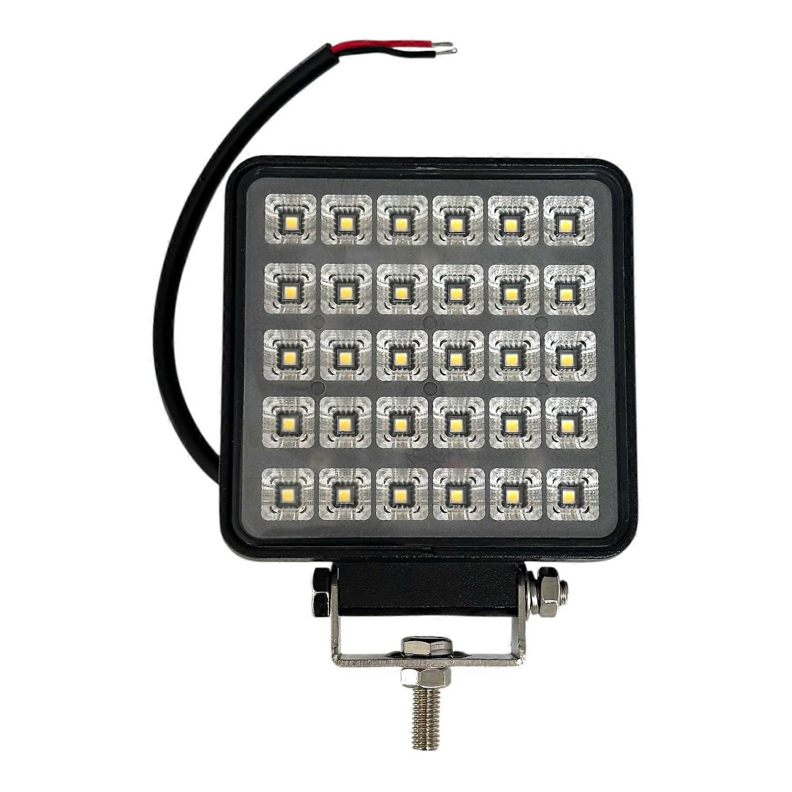 LED Work Spotlight With Switch For Off-Road Tractors And Excavators