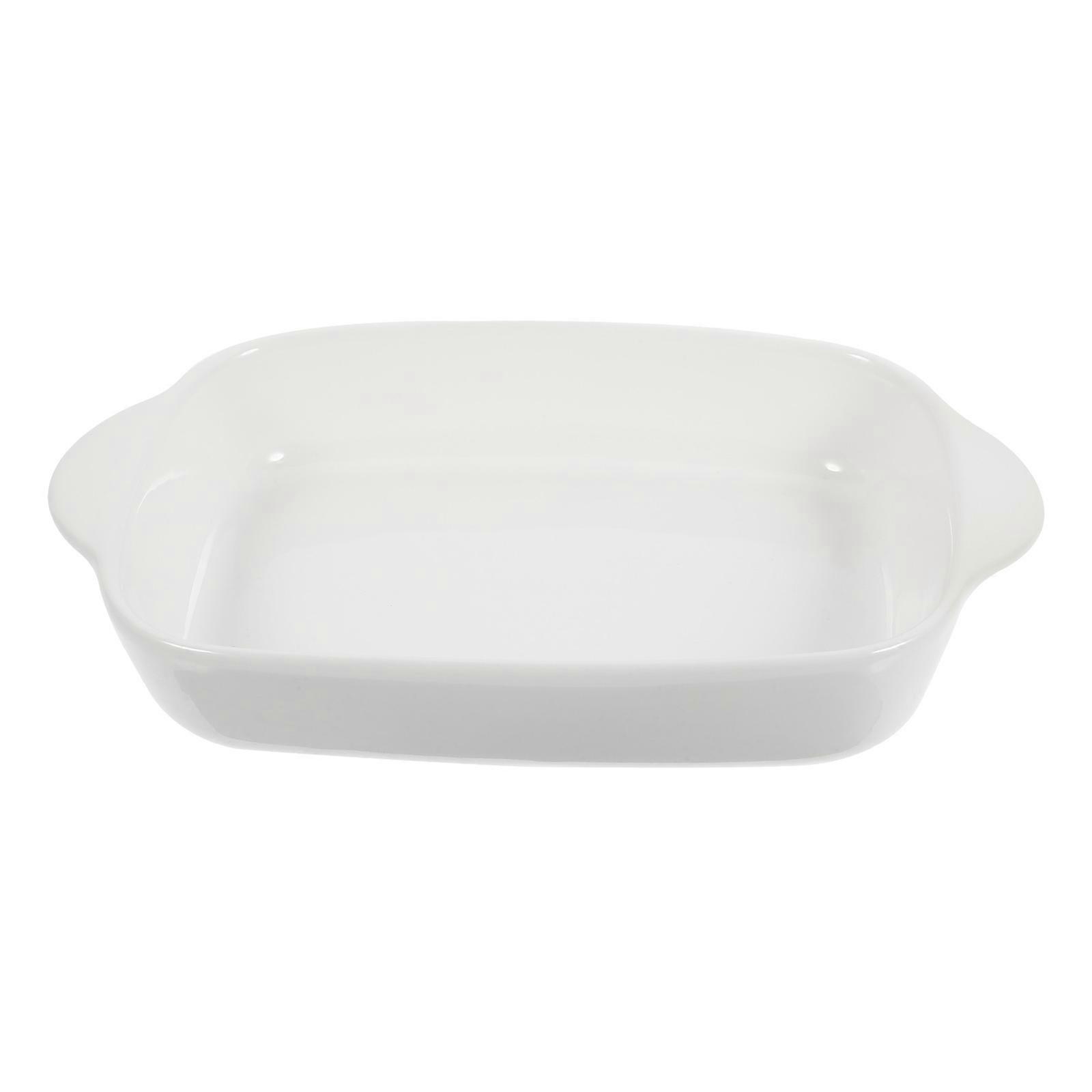 Double Handle Baking Dish Ceramic Tableware Household Salad Ceramic Bowl Ceramic Roasting Dish