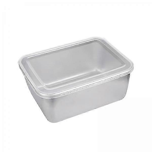 4x Food Prep Storage Container Food Storage Container, Rectangular Kitchen