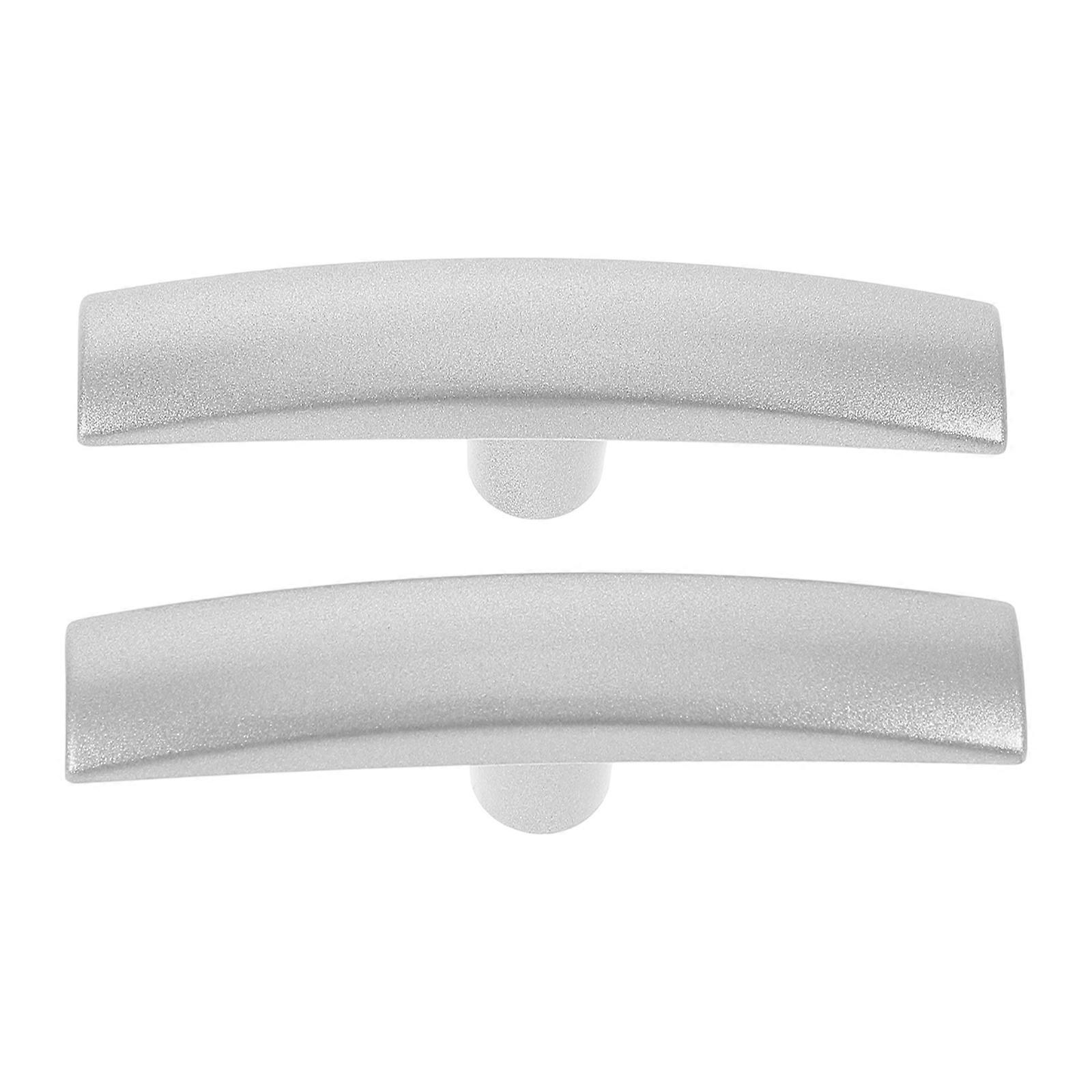 RV Waste Valve Handle Replacement in White Aluminum Alloy for Compatible Durably Crafted 2pcs