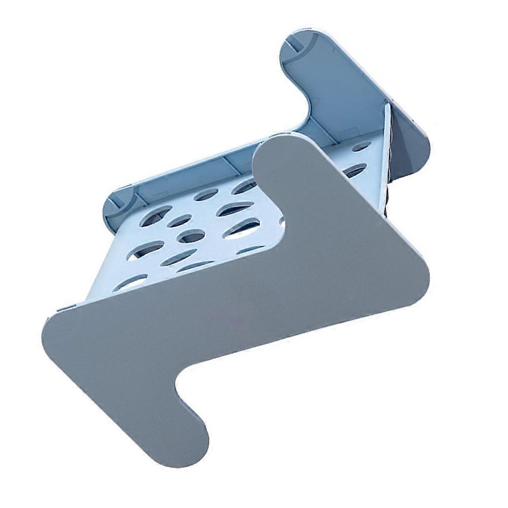 Blue Plastic Shoe Organizer with NonSlip Baffle for Home Storage Use Simple Design and Safe 1pc