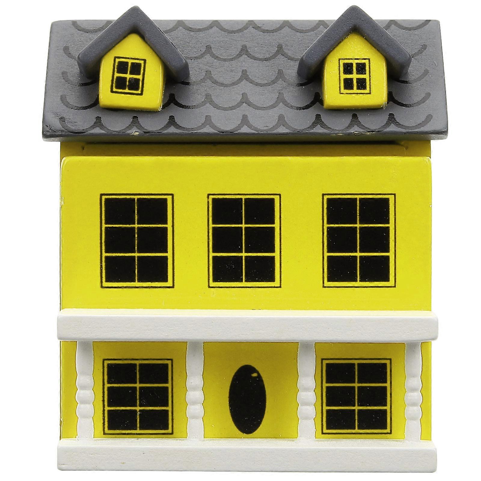 Decorative Mini Villa For Children's Play And Indoor Decoration Lovely Design With Realistic Appearance Perfect For All Ages 1Pack