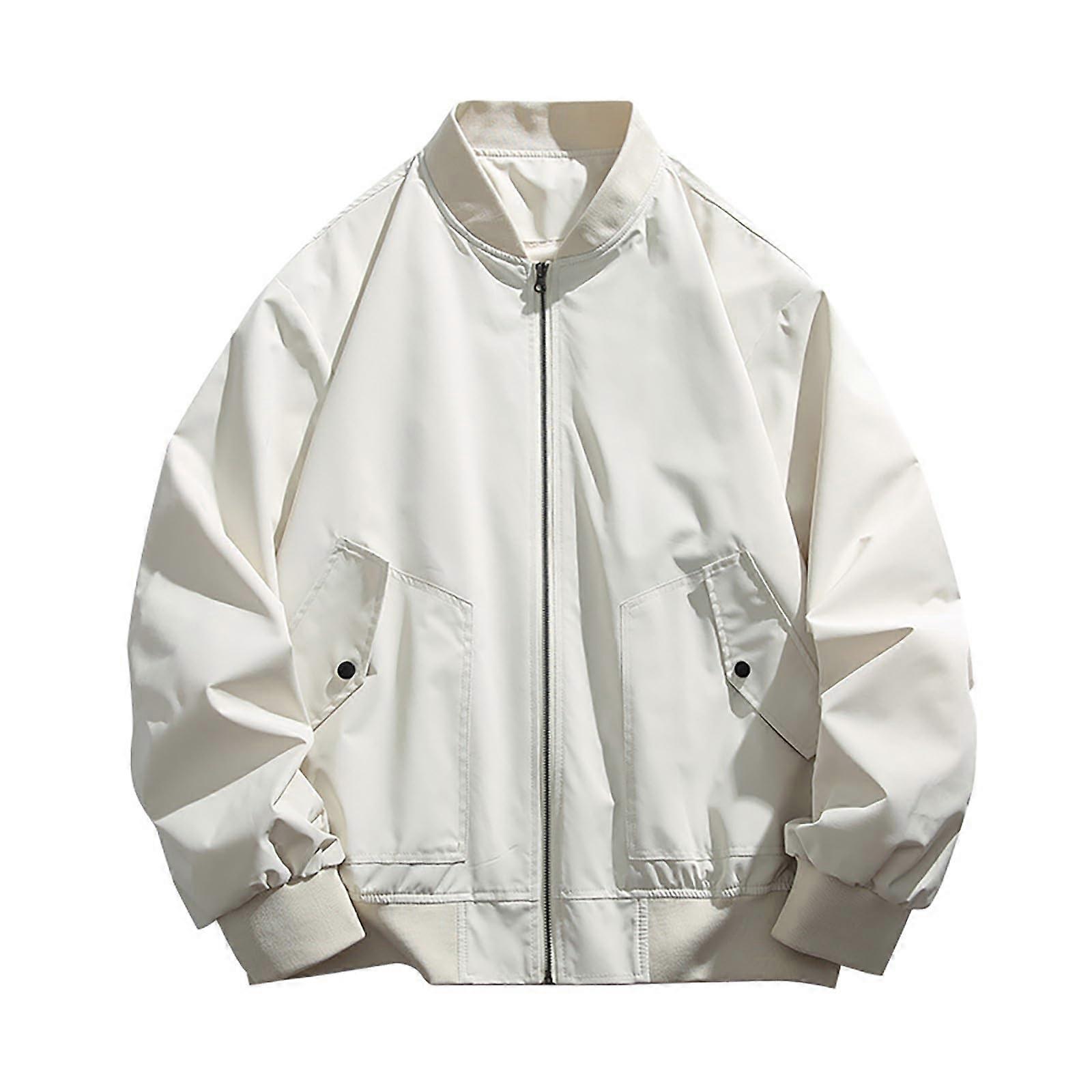 Men's Transition Jacket Lightweight Summer Casual Comfortable Sport XXL Beige