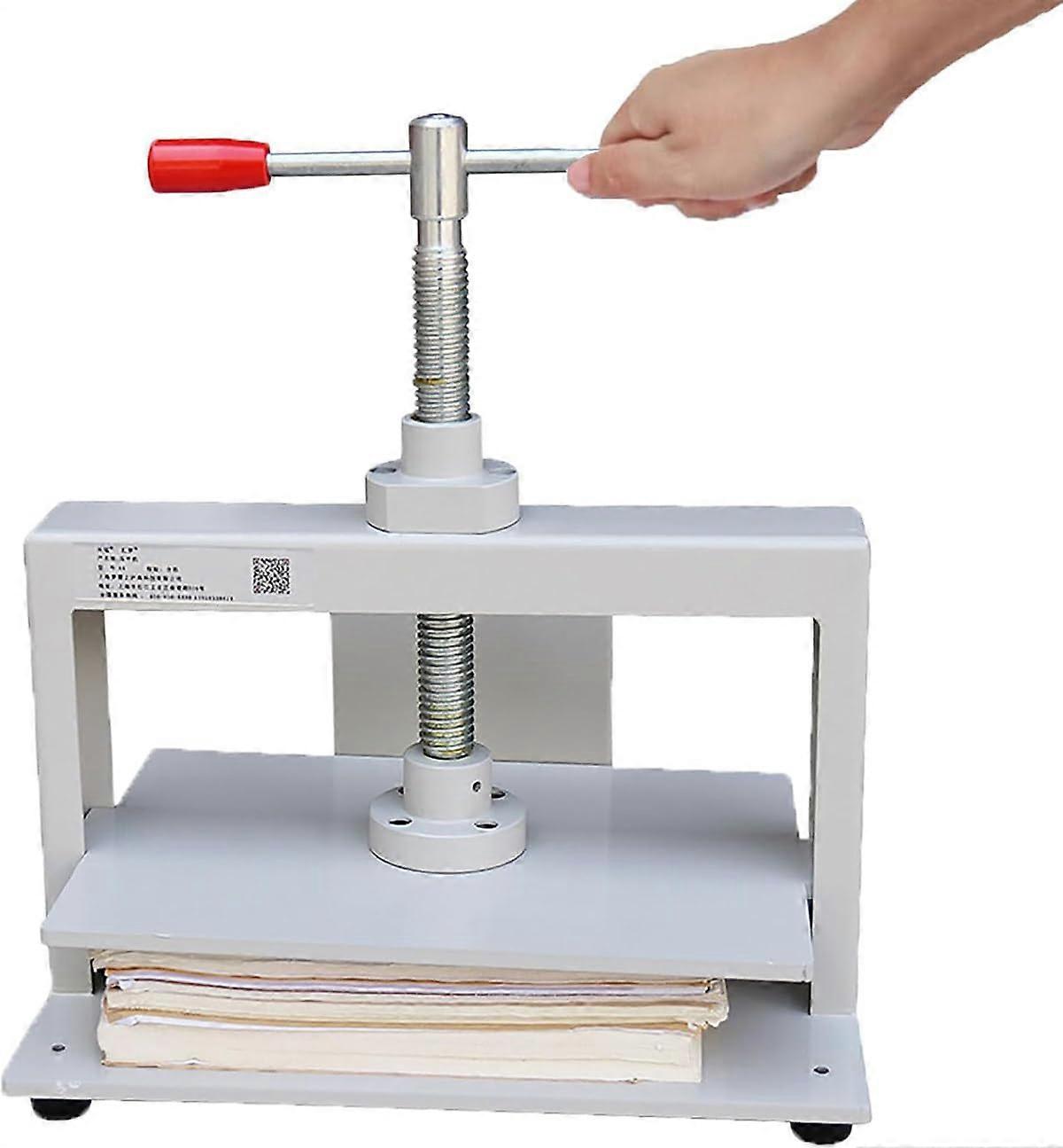 Manual Smoothing Machine, A4 Flat Paper Press for Bookbinding, Invoice Smoothing, Manual Book