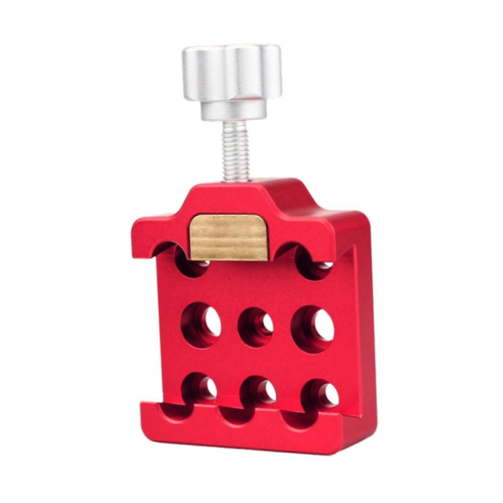 Telescope Clamp Adapter Mounting Base Mounting Clamp for Telescope Adapter, Red
