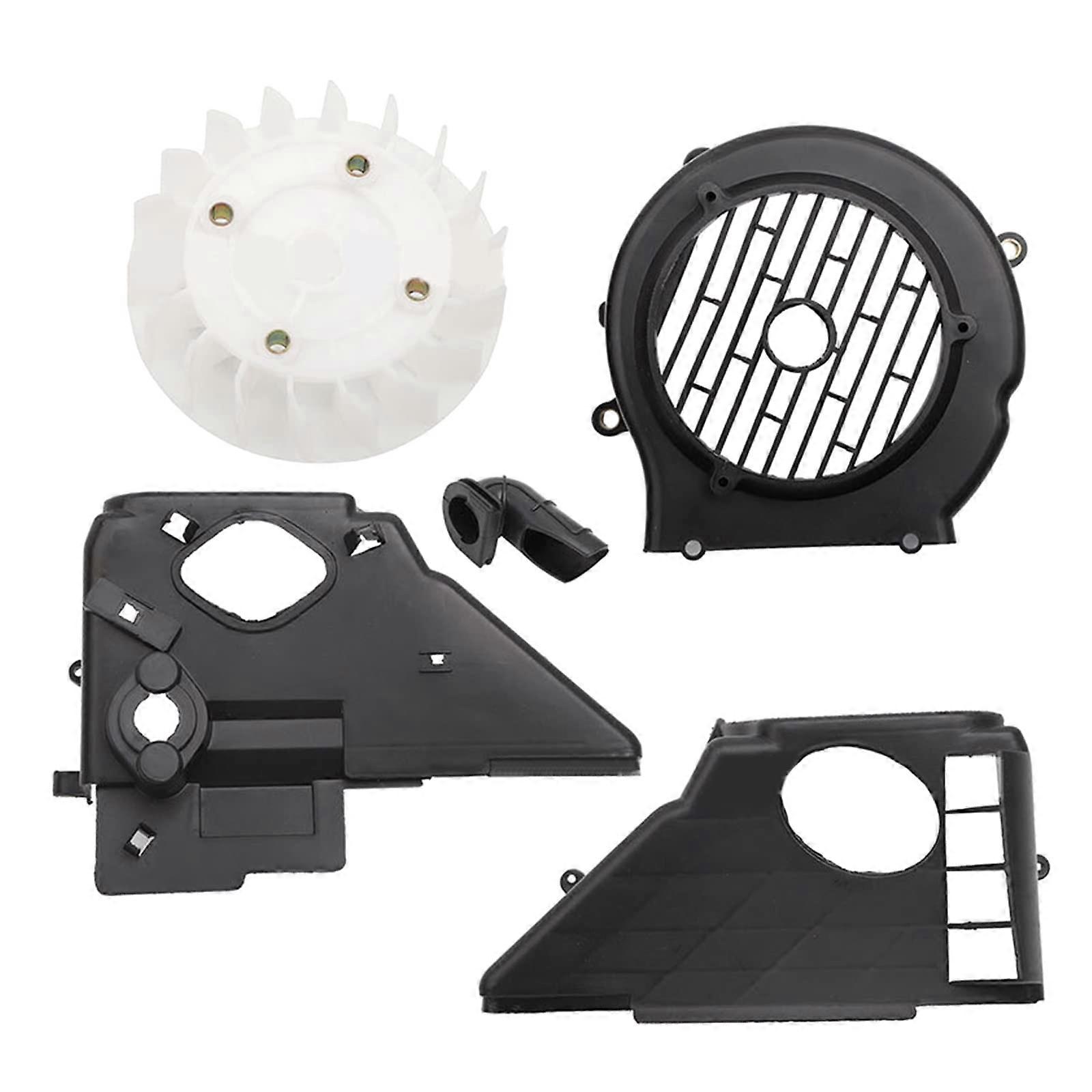 Air Cooling Cover Kit with Fan for 125cc 150cc Go Kart Scooter