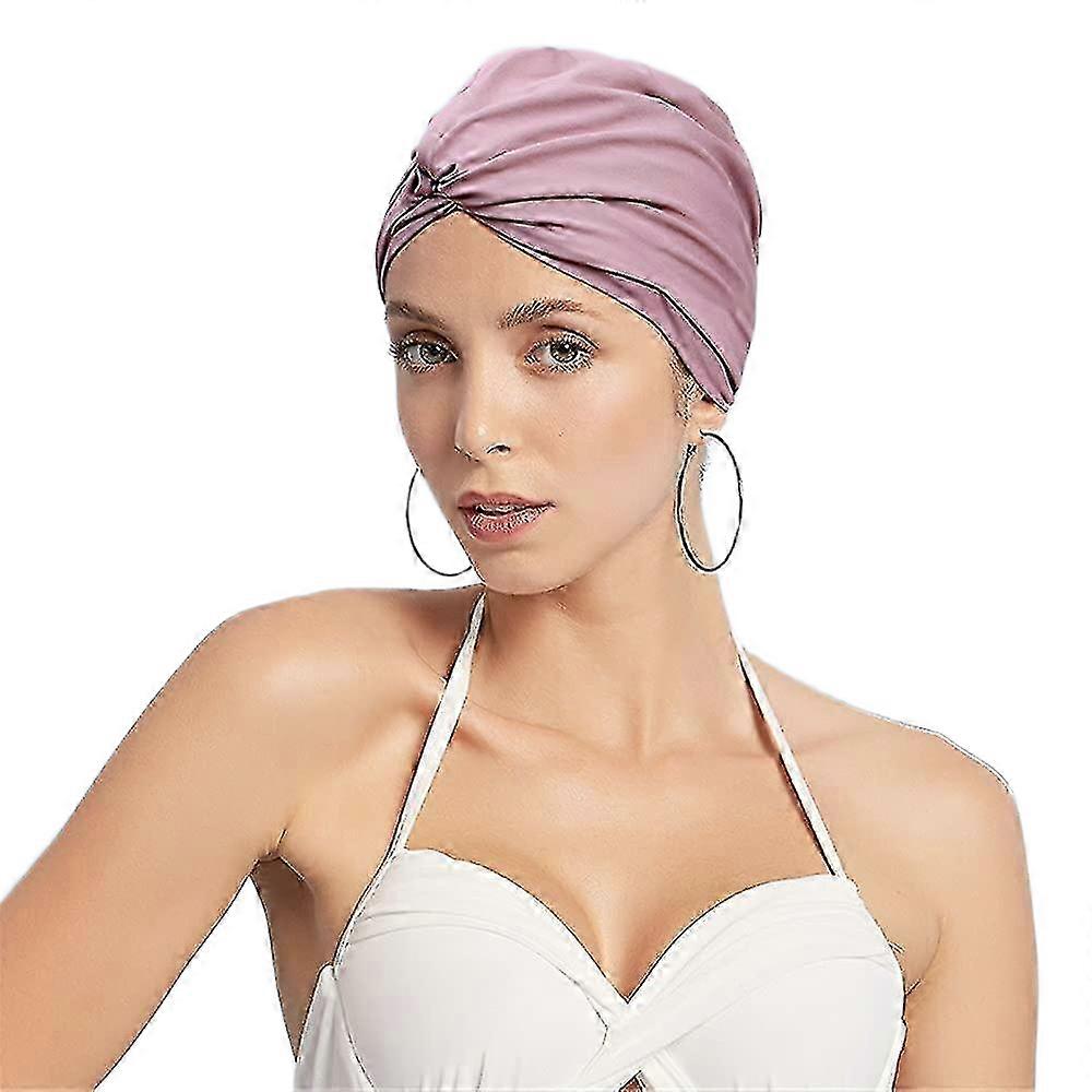 Cheveux longs Plissé Maillot De Bain Élastique Adulte