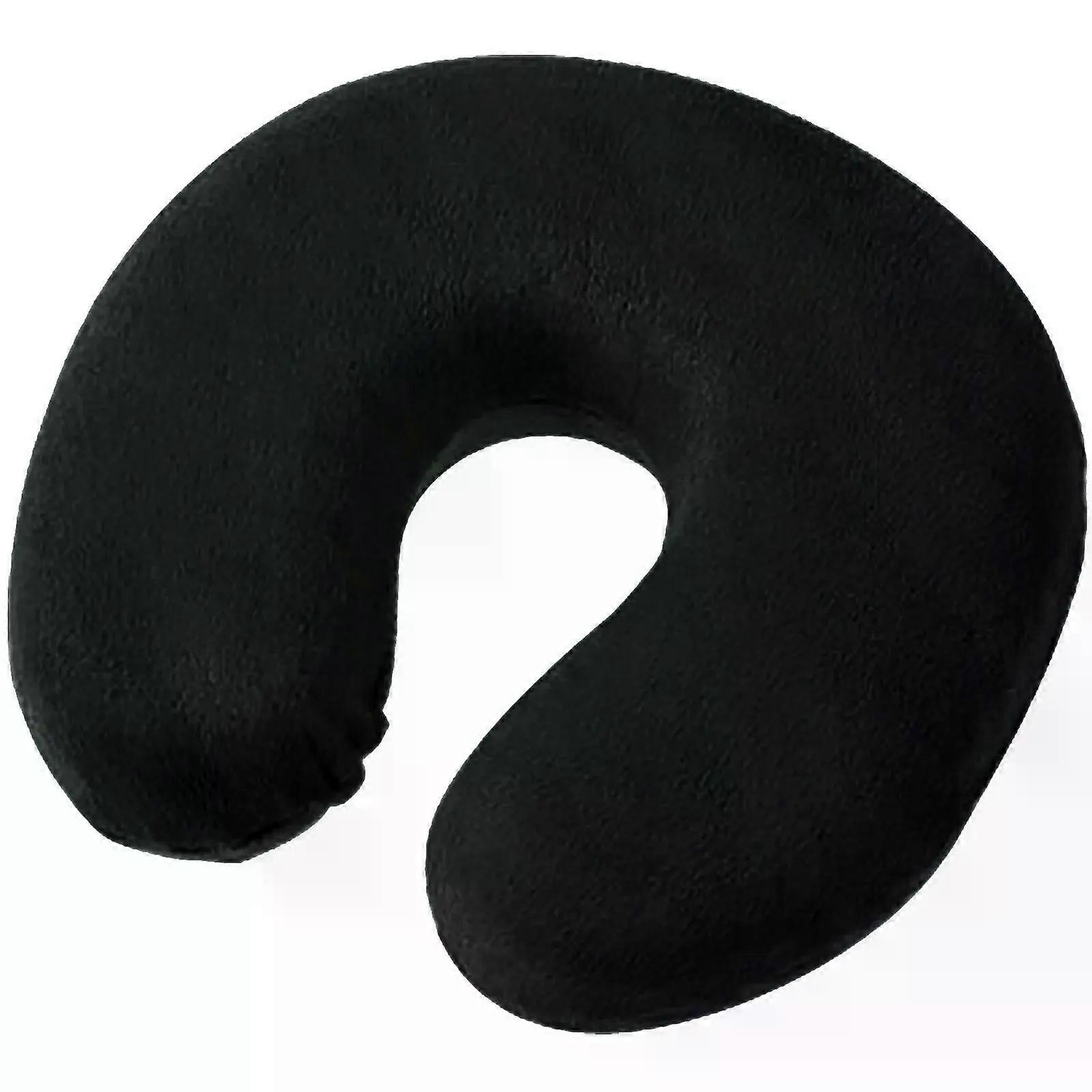 Universal Inflatable Convenient Soft Support Travel U Shaped Air Pillow Cushion Neck Head
