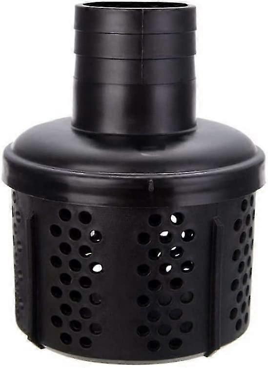 Suction Hose Strainer Filter Suction Hose Sewage Strainer (1pc, black)