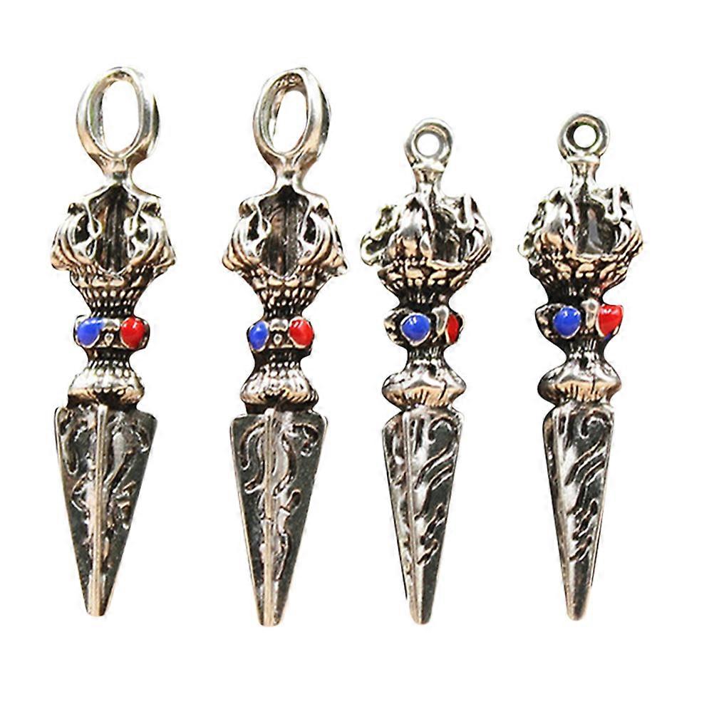 It looks like you're referring to a product listing for **"4pcs Mixed Style Buddhist Bodhi Pendants – Unique Fashion Ornaments for DIY Jewelry,