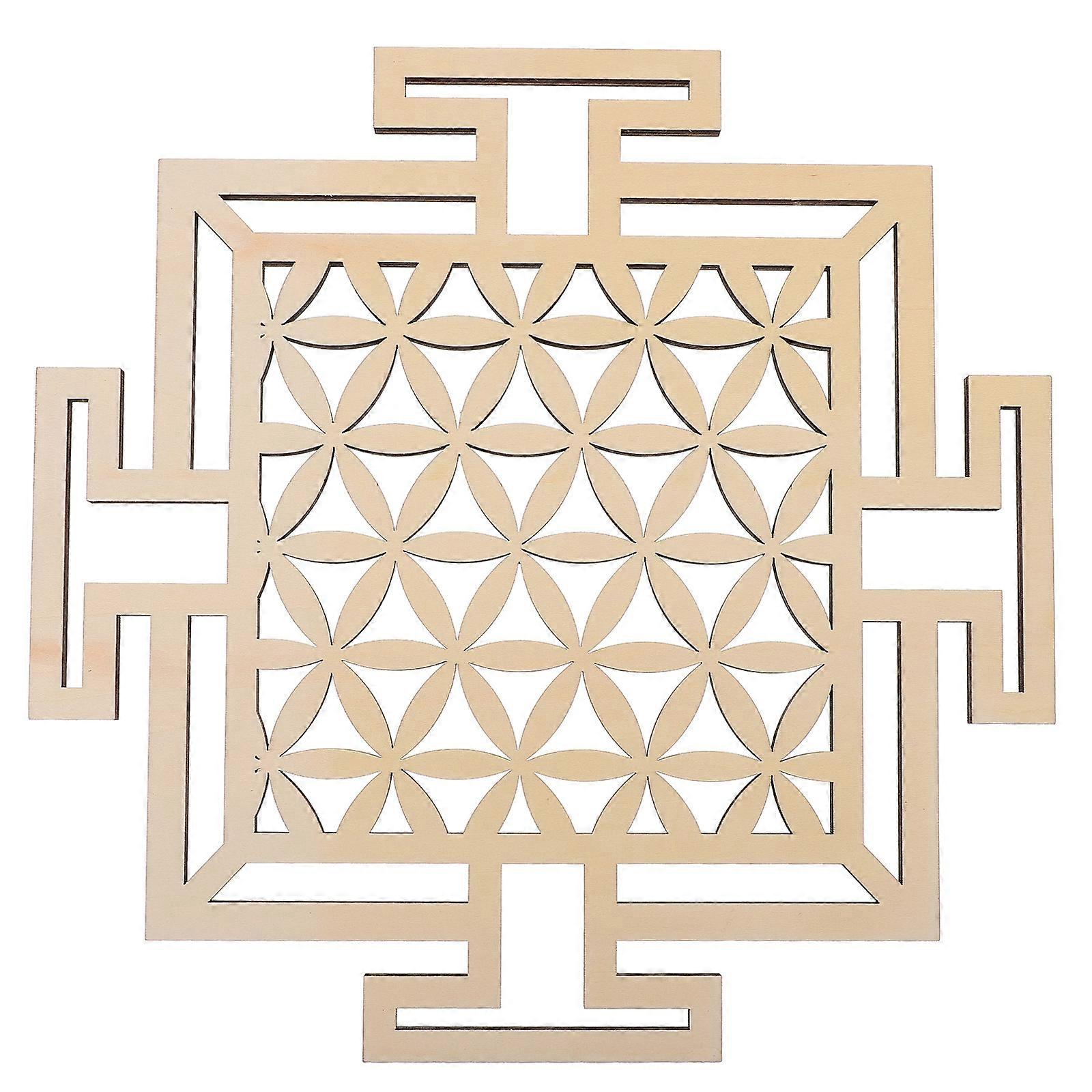 Khaki Wall Pendant for Home Decor with Synthetic Material Suitable for Parties and Meetings 1Pc
