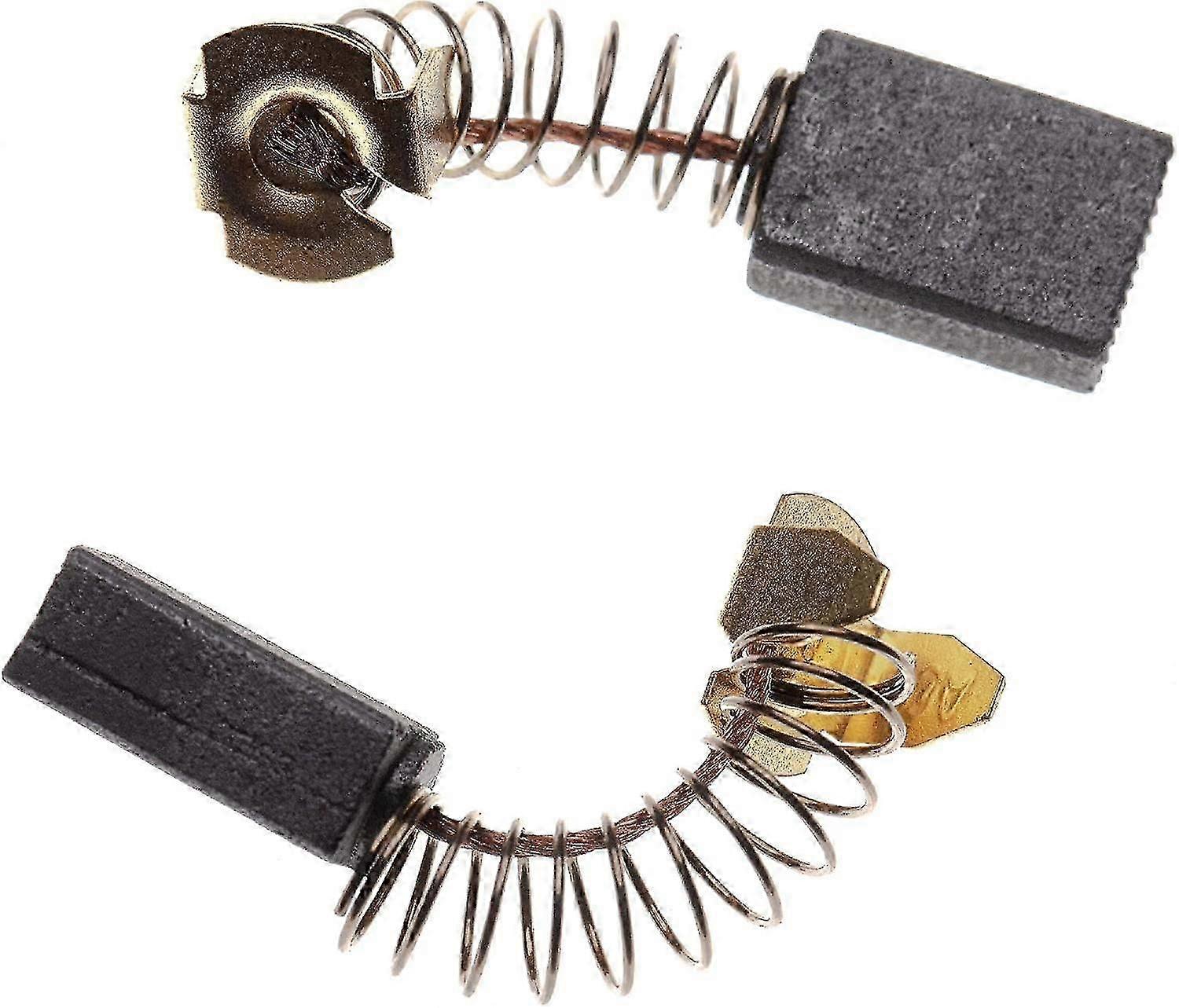2x Carbon Brushes, Motor Carbon, Grinding Carbon 6 X 10 X 15 Mm Compatible With Makita 9218sb, 9741, 9900b, 9901, 9924db, Da6300, Da6301 Power Tools Z