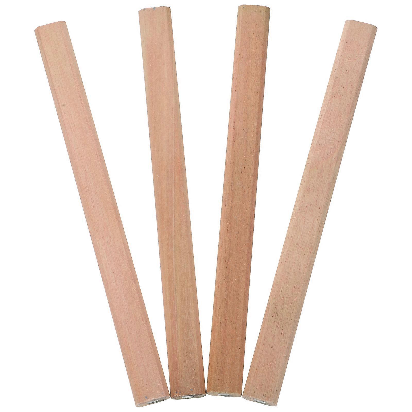 4pcs Mechanical Carpenter Pencils for Construction Marking and Design for Deep Marks